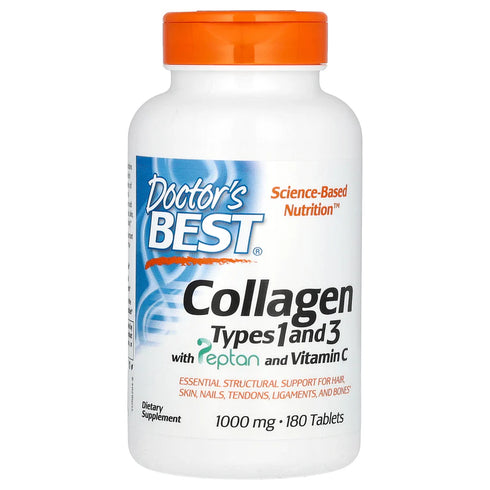 Image of Collagen Types 1 & 3 with Vitamin C (1000mg) 180tabs